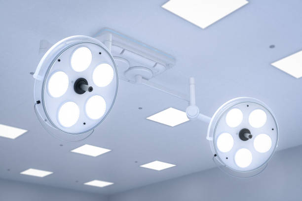 istock Surgery lights or medical lamps 1685513898