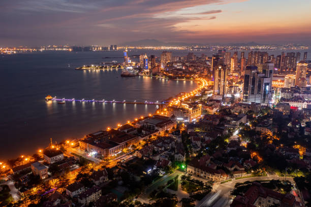 istock Qing dao city building 1685514747