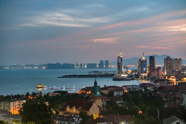 istock Qing dao city building 1685517630