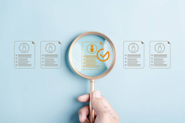 istock HRM or Human Resource Management, selective and accept to manager  for human development recruitment leadership and customer target group concept. 1685548929