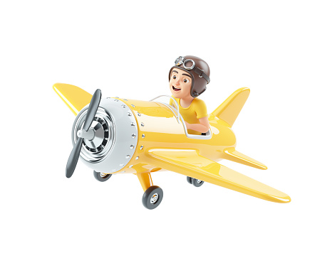 Top view photo of toy airplane model on smartphone