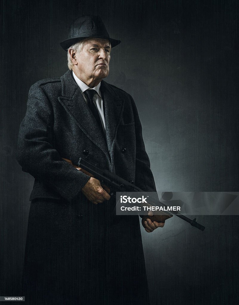 mafioso da velha escola - Foto de stock de Crime Organizado royalty-free