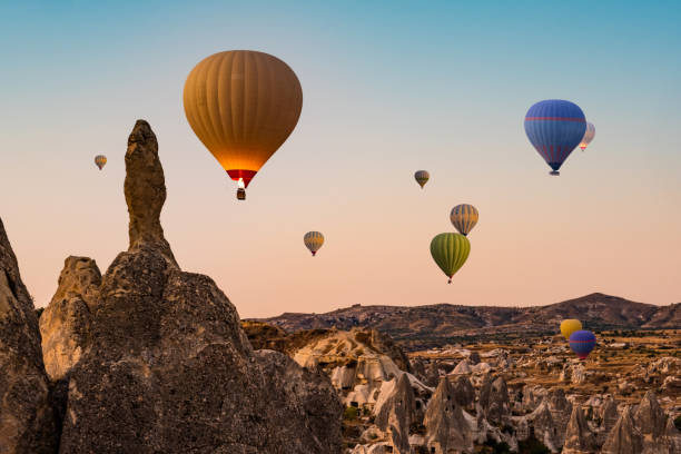 istock Hot air balloons in Cappadocia, Turkey 1685864377