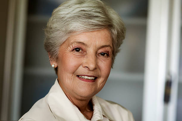 istock Beautiful Smiling Senior Woman 168586836