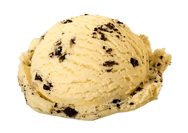 Cookies  ice cream stock photo