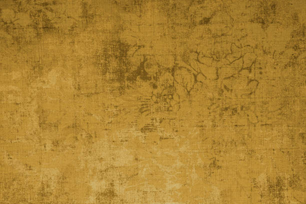 Gold Colored Grunge Pattern Gold Grunge Textured Background. Over 100 More Grunge & Abstract Backgrounds: mustard yellow fabric stock pictures, royalty-free photos & images
