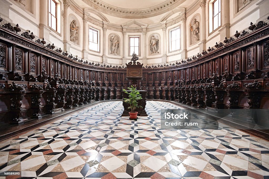 San Giorgio Maggiore coral, Veneza, Itália - Foto de stock de Abside royalty-free