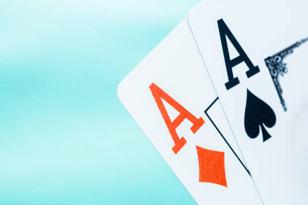 istock Pair of poker aces 1685902736