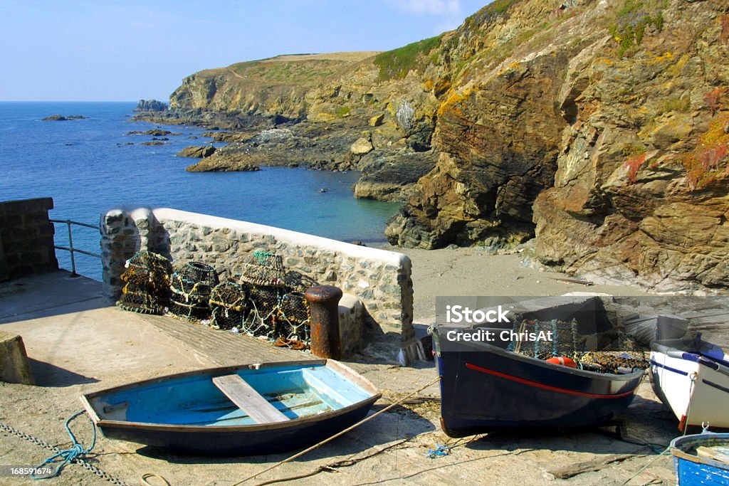 Picturesque Cornualha-Lizard Point - Royalty-free Cornualha - Inglaterra Foto de stock