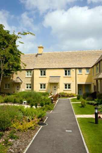 A new retirement housing development in Gloucestershire, UK
