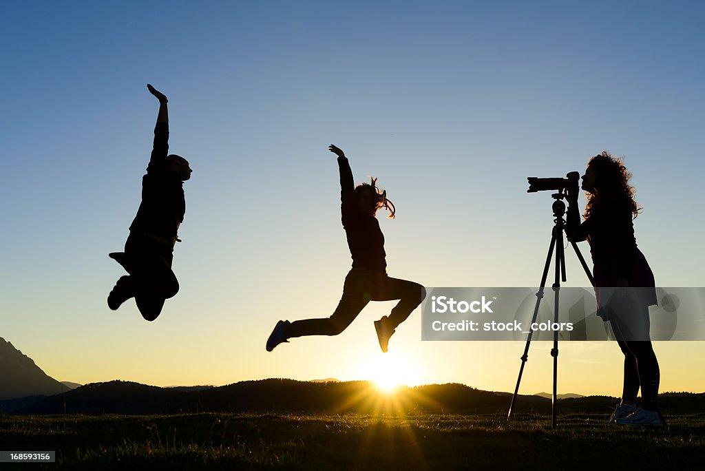 La libertad jump - Foto de stock de Operador de cámara libre de derechos