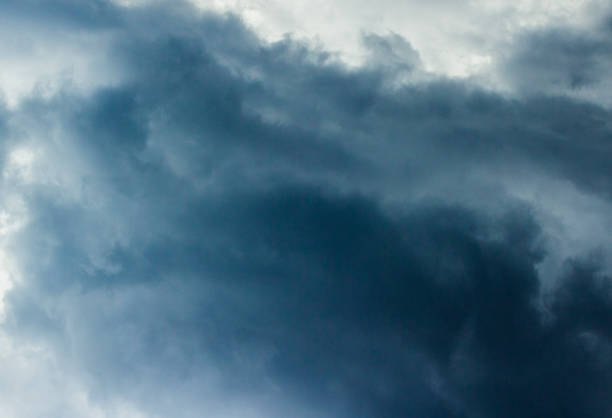 istock Photo of a beautiful sky before a thunderstorm with dark clouds. 1685941197