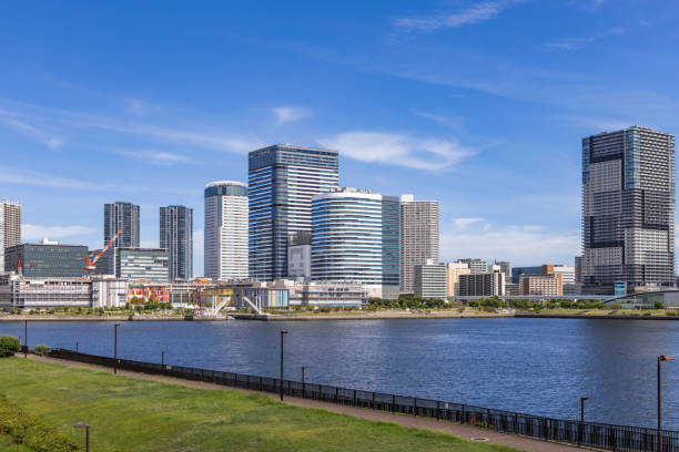 istock Urban buildings on the waterfront 1685958407