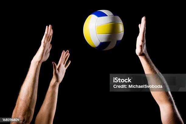 Cancha De Voleibol Foto de stock y más banco de imágenes de Juego de vóleibol - Juego de vóleibol, Pelota de vóleibol, Hombres