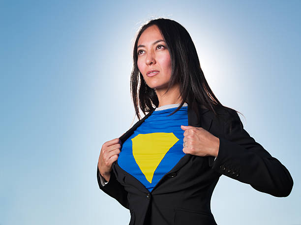 istock Super Hero Business Women 168596867