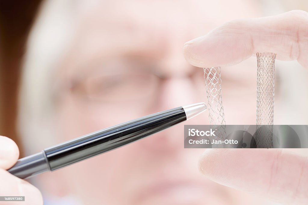 Medical stent - Foto stock royalty-free di Stent