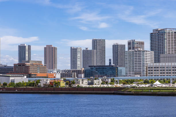 istock Urban buildings on the waterfront 1685974584