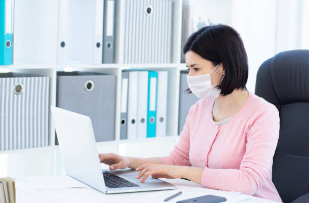 istock Woman teleworking during pandemic 1686057719