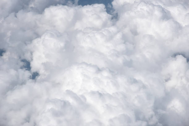 istock The view of the clouds from the plane window 1686104592
