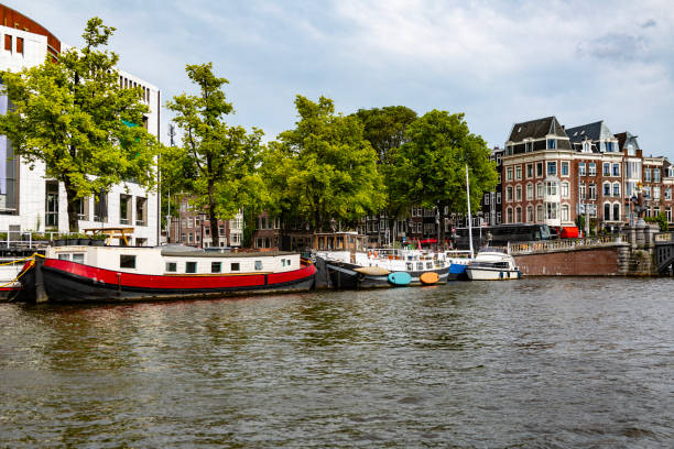 istock The Amsterdam canals, Netherlands, Europe 1686116474