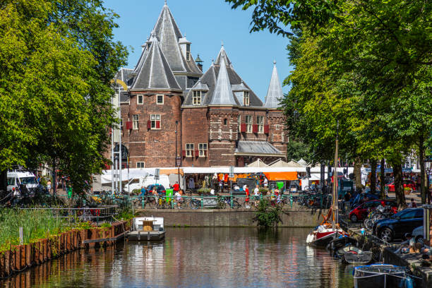 The Amsterdam canals, Netherlands, Europe