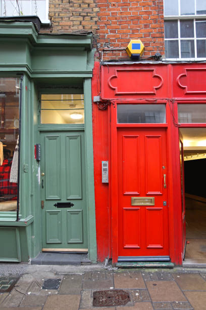 istock Green and Red Doors 1686122909