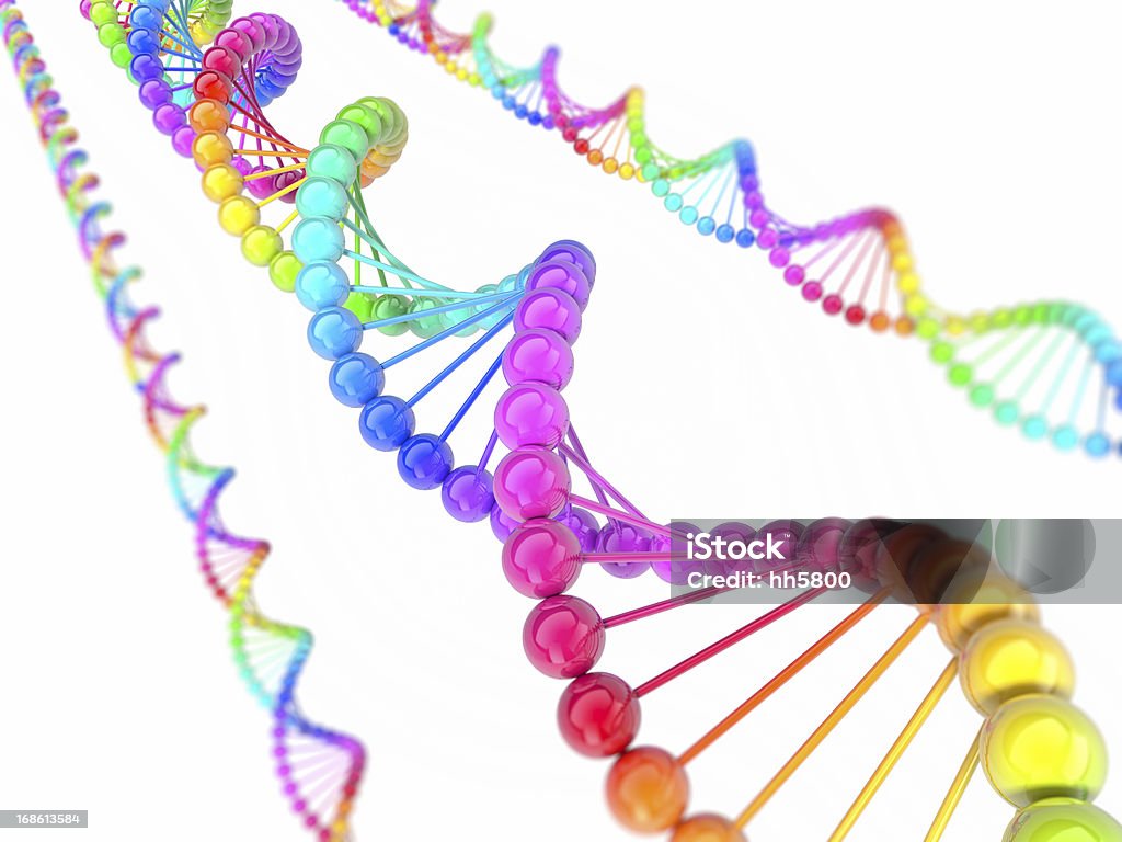 가닥 DNA - 로열티 프리 DNA 스톡 사진