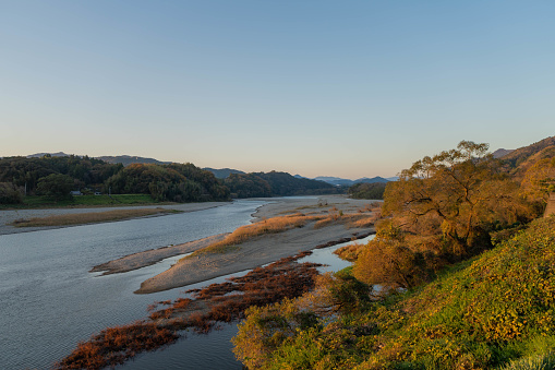Niyodo river in Kochi prefecture