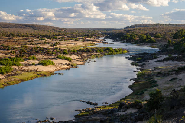 Olifants river, Kruger National Park stock photo
