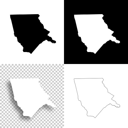 Map of Moore County - North Carolina, for your own design. Four maps with editable stroke included in the bundle: - One black map on a white background. - One blank map on a black background. - One white map with shadow on a blank background (for easy change background or texture). - One line map with only a thin black outline (in a line art style). The layers are named to facilitate your customization. Vector Illustration (EPS file, well layered and grouped). Easy to edit, manipulate, resize or colorize. Vector and Jpeg file of different sizes.