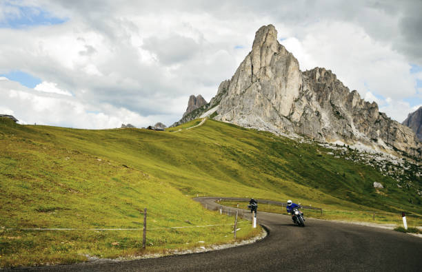 istock Bikers Riding on Mountain Road. 1686157615