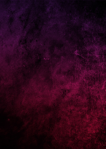 Bright purple-pink background in grunge style. Texture for design, print and graphic resources. Blank space for inserting text.