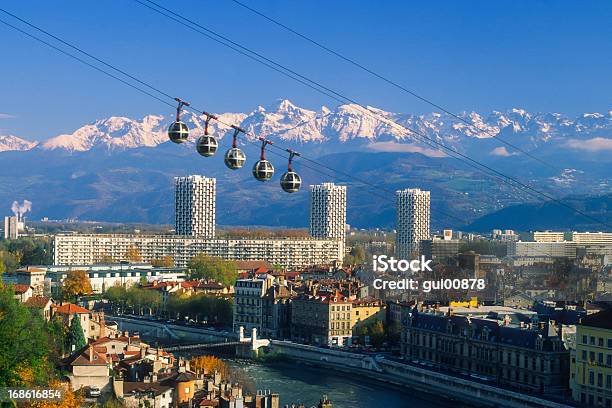 Гренобль Cable Car — стоковые фотографии и другие картинки Гренобль - Гренобль, Франция, Большой город