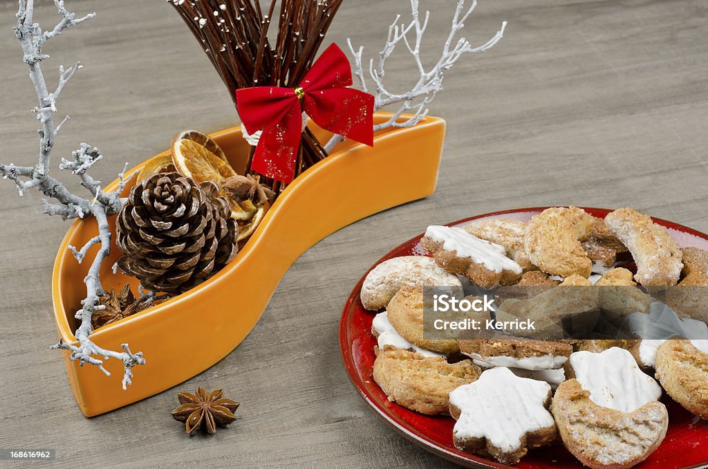 Weihnachtsplätzchen und Gewürzen - Lizenzfrei Advent Stock-Foto