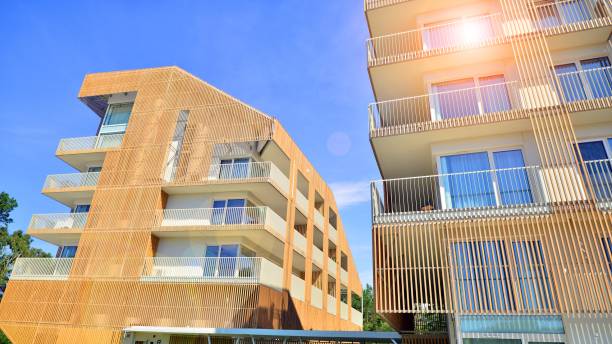 istock Luxury modern residential apartment building complex. 1686172572