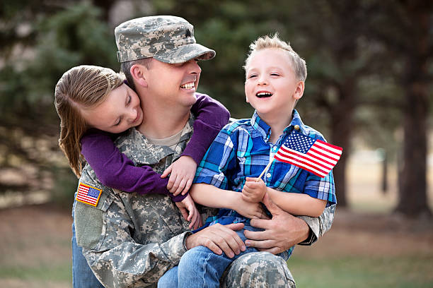 istock Real Army Family Outdoor 168618045