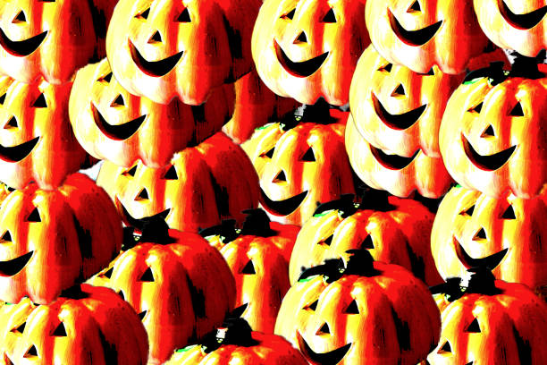 istock a million smiling pumpkins for Halloween night 1686191971