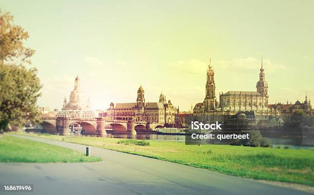 Dresden Skyline Deutschland Stockfoto und mehr Bilder von Deutschland - Deutschland, Tilt Shift-Technik, Barock