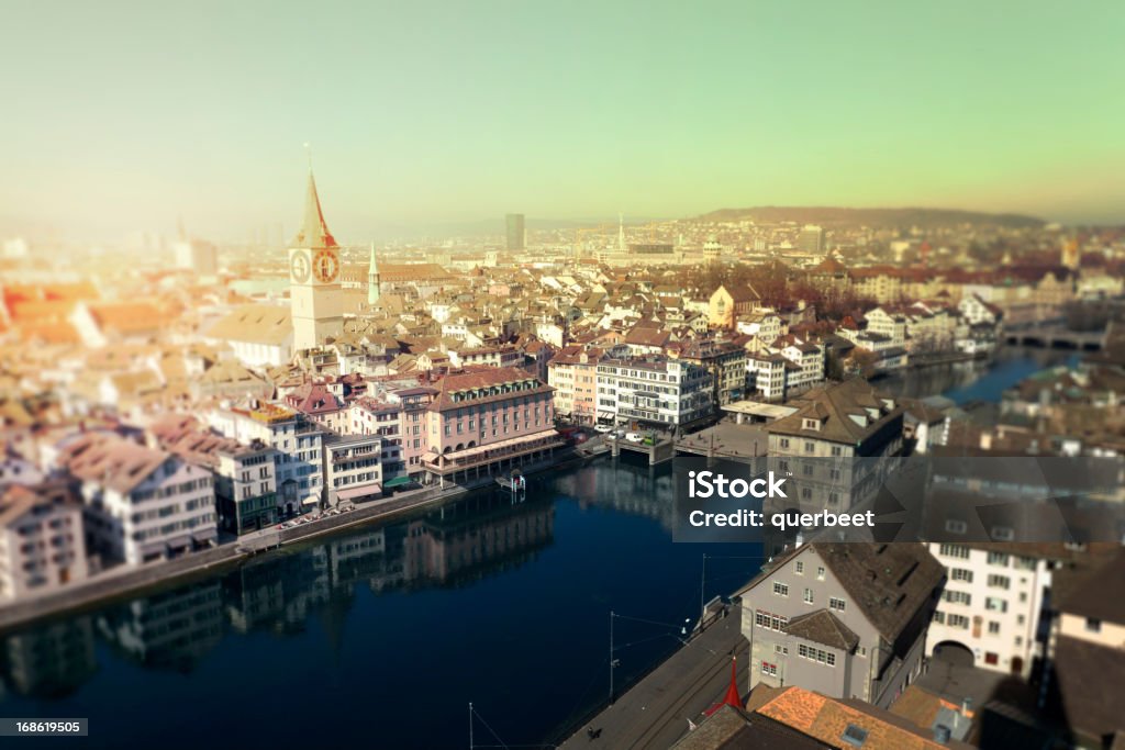 Blick auf Zürich - Lizenzfrei Zürich Stock-Foto