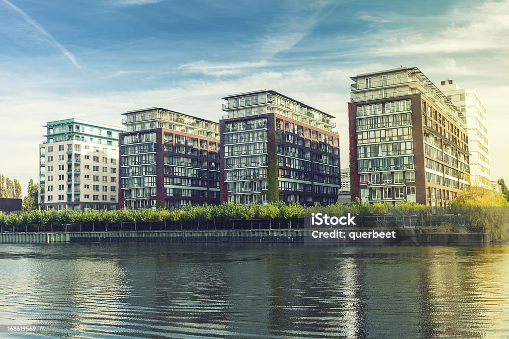 Apartment-Häuserblocks - Lizenzfrei Wohnung Stock-Foto