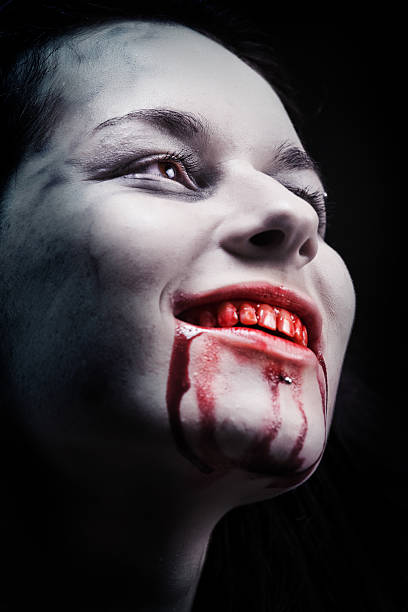 istock Portrait of a female vampire 168619716