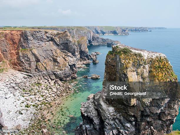 Klippen Am Shore Linie Stockfoto und mehr Bilder von Pembrokeshire - Pembrokeshire, Küstenlandschaft, Nationalpark