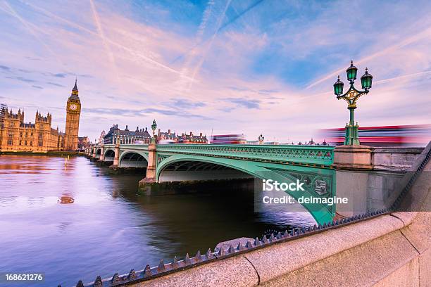 Foto de London Westminster Bridge e mais fotos de stock de Londres - Inglaterra - Londres - Inglaterra, Big Ben, Ônibus