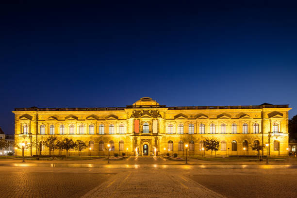 istock Dresden Semper Gallery Zwinger at Night 168623162