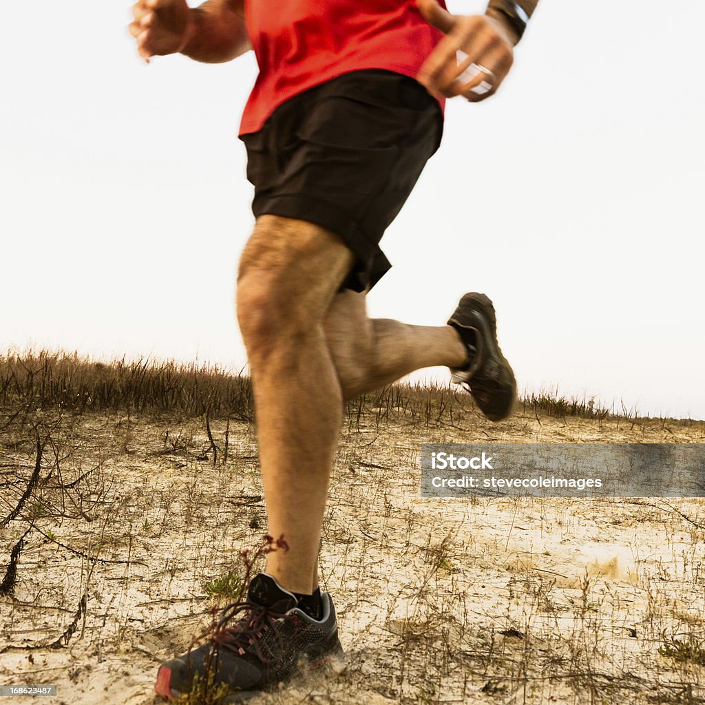 Uomo Jogging - Foto stock royalty-free di Uomini