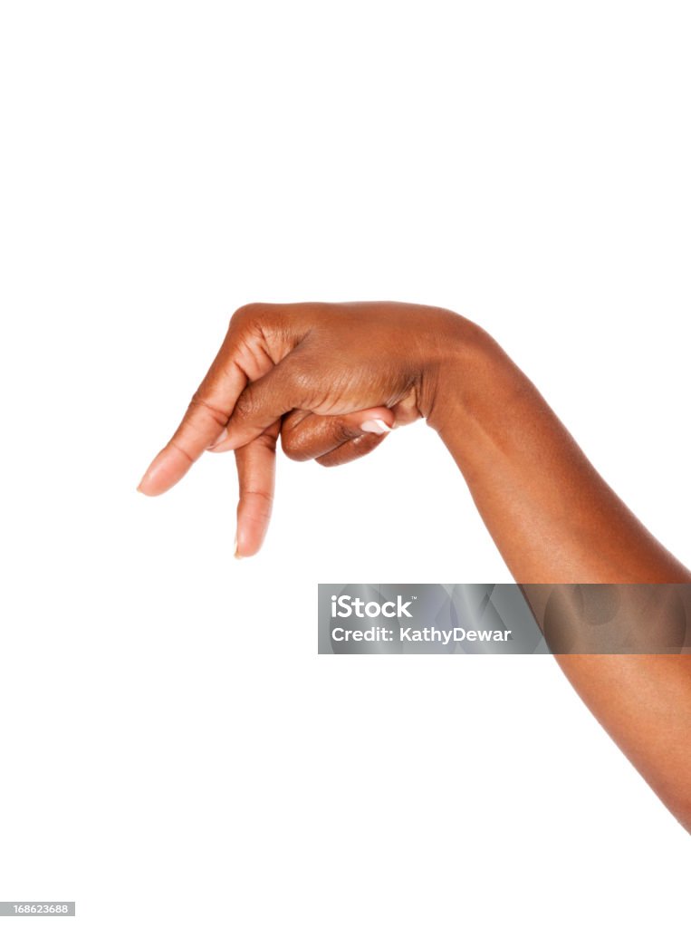 Letra P en lenguaje de signos norteamericano - Foto de stock de Lenguaje de signos norteamericano libre de derechos
