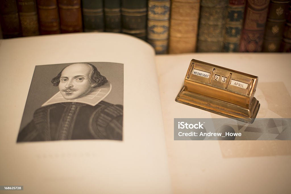 William Shakespeare Aniversário de 2014 - Royalty-free William Shakespeare Foto de stock