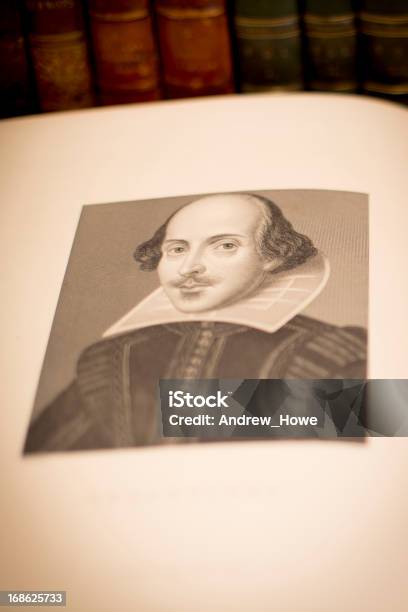 William Shakespeare Stock Photo - Download Image Now - William Shakespeare, Portrait, Book