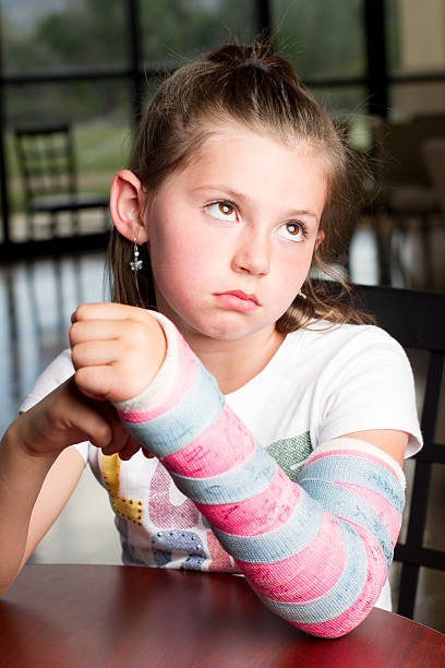 istock Pretty Girl with Broken Arm 168626921