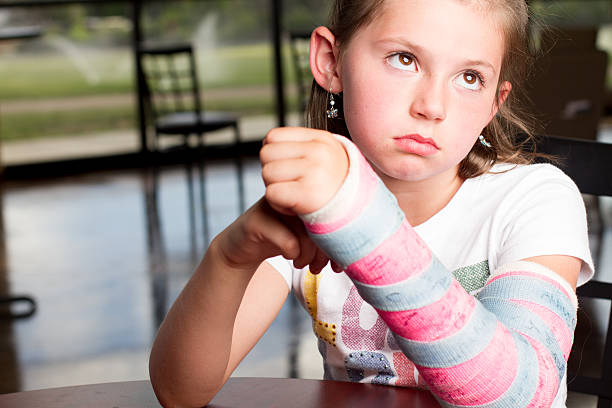 istock Pretty Girl with Broken Arm 168626940